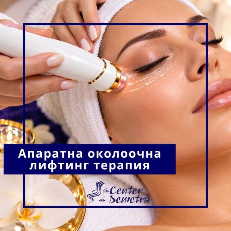 Апаратна околоочна лифтинг терапия